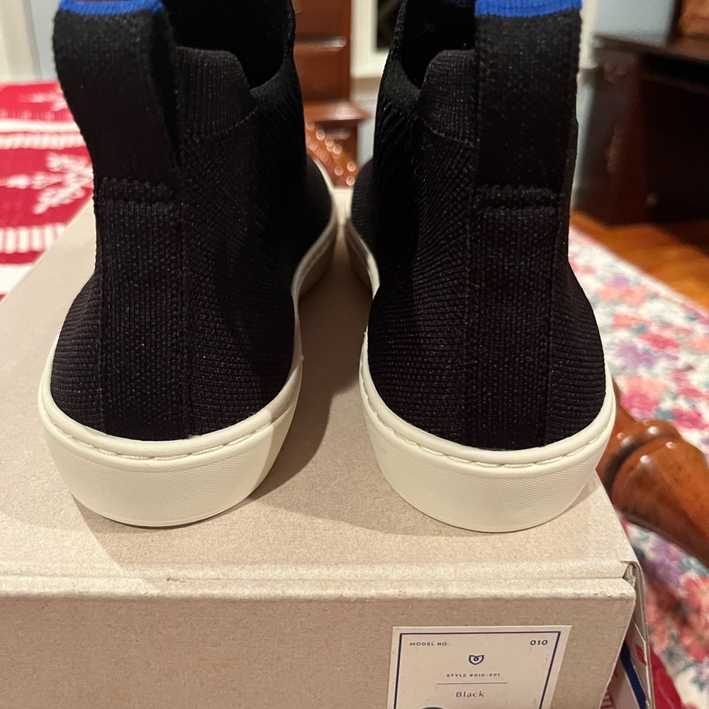Rothy’s Black Boots.     The Chelsea.   Women’s size 8.  Brand new!